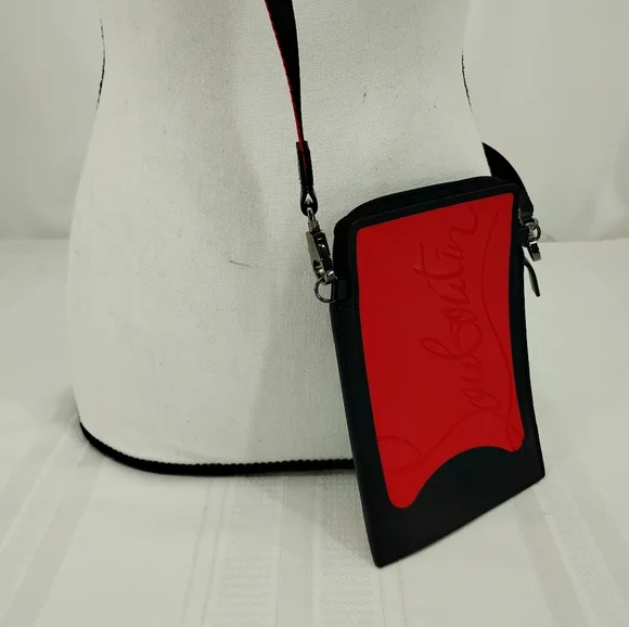 CHRISTIAN LOUBOUTIN Crossbody Bag LOUBILAB phone pouch - Picture 3 of 13